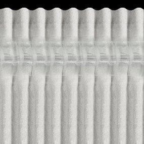 ZATEMŇOVACÍ ZÁVES NA PÁSKE JILL 140X270 CM STRIEBORNÁ