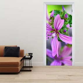 Fototapeta na dvere - Detailný obraz kvetu (95x205cm)