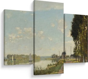 Obraz - Claude Monet, Argenteuil, reprodukcia (90x60 cm)