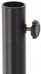 Betónový stojan na slnečník v sivočiernej farbe 16 kg