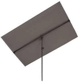 Flex-Shade XL, slnečník, 150 x 210 cm, polyester, UV 50, tmavosivý