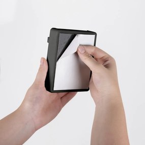 Wenko Sare Nástenný odpadkový kôš 5 l, nerezováoceľ