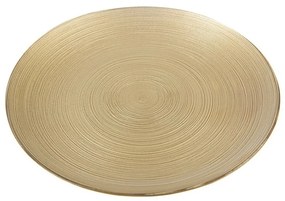Orion Sklenený servírovací tanier Golden, pr. 21 cm, pr. 21 cm