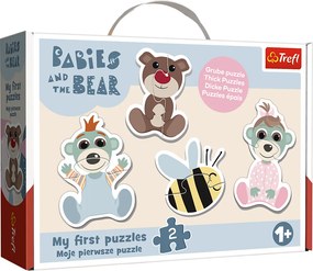 Moje prvé puzzle Priateľské bábätká