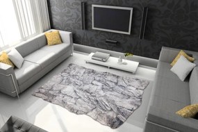 Koberec TINE 75417A Skala, kameň - krém / sivý