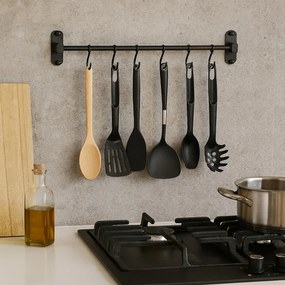 Držiak na kuchynské náradie SIVAS čierny