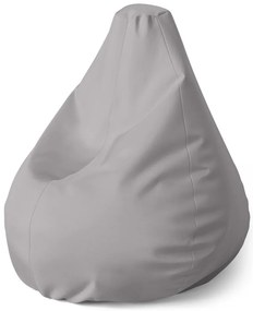 Sedací vak Pear sivá, sivá