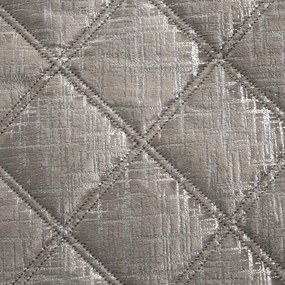 Dekorstudio Zamatový prehoz na posteľ BLINK 6 v béžovej farbe Rozmer prehozu (šírka x dĺžka): 170x210cm