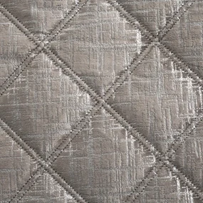Dekorstudio Zamatový prehoz na posteľ BLINK 6 v béžovej farbe Rozmer prehozu (šírka x dĺžka): 220x240cm