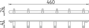 Nimco Šesťháčik jednoduchý BORMO - BR 11109-26