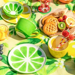Altom Sada keramických tanierov Tropicana limetka20 cm, 2 ks