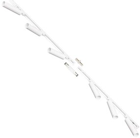 Zuma Line 3049 - Bodové svietidlo v lištovom systéme LULU 6xGU10/35W/230V biela