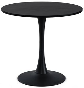 Noela Okrúhly jedálenský stôl v dekore čierneho dreva ORBIS 80