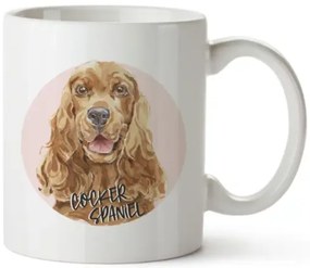 Bohemia Gifts Keramický hrnček - Cocker Spaniel, 350 ml