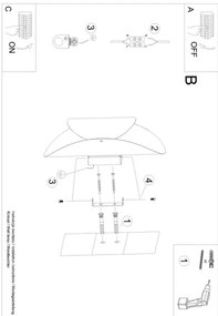 Sollux SL.1062 - Nástenné svietidlo TEAR 1xG9/40W/230V biela