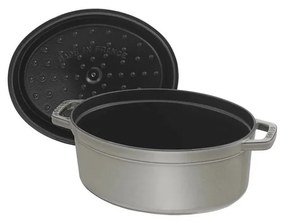 Staub Hrniec STAUB oválny 17 cm sivý 1l