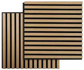 Fibrotech Akustický obkladový panel Square, MDF, 520 × 520 × 22 mm, dub svetlý