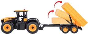 Ťahač JCB s prívesom na ovládanie EE Double E 1:16 RC0670