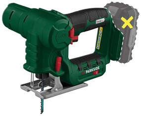 Parkside®  Aku priamočiara a chvostová píla Psssa 20-Li B2 – bez akumulátora  (100377843)