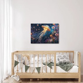 Obraz - Magická medúza (70x50 cm)
