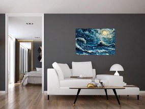 Obraz - Maľba oblohy a mora (90x60 cm)