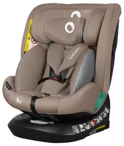 Lionelo - Otočná autosedačka s bázou BASTIAAN ONE i-Size 40-150 cm, piesková