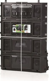 PROSPERPLAST Kompostér EVOGREEN čierny 630l