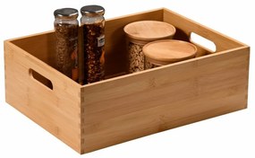 Kesper 57511 Bambusový box, 38,5 x 28,5  x 13 cm