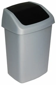 Curver Odpadkový kôš Swing 10 l, sivá, 10 l