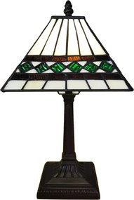 Stolná Tiffany lampa Yolande- 20*20*34 cm