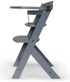 KINDERKRAFT - Detská jedálenská stolička ENOCK šedá