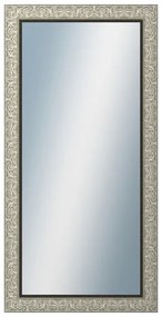 DANTIK - Zrkadlo v rámu, rozmer s rámom 60x120 cm z lišty PRAHA strieborná (2751)