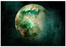 Artgeist Fototapeta - Green Pangea Veľkosť: 196x140, Verzia: Samolepiaca
