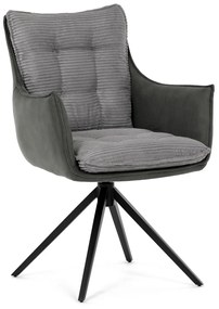 Sada jedálenských stoličiek s vratným mechanizmomDCH-D1345 GREY2, 2 ks
