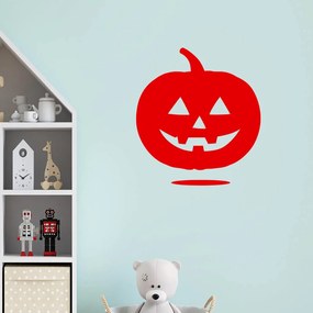 Veselá Stena Samolepka Halloweenska tekvica Farba: červená, Veľkosť: 60 x 67 cm