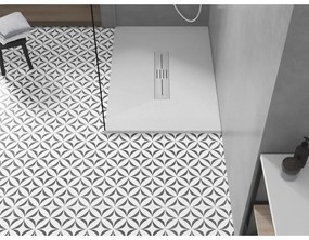 Mexen Toro, SMC obdĺžniková sprchová vanička 100 x 90 cm, biela, 43109010