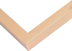 Lavička Flavio rose gold 130 x 70 x 41 cm