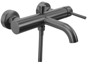 Rea Lungo, vaňová batéria s ručnou sprchovou súpravou, grafitová, REA-B1115