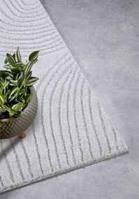 ELLE Decoration, Behúň Gallery 106086 Cream z kolekcie Elle, 80x240, biela, obývacia izba