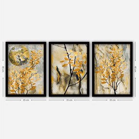 Obrazy v súprave 3 ks 35x45 cm – Wallity