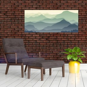 Obraz - Forest Mountain (120x50 cm)