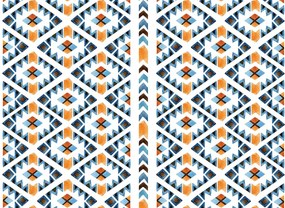 Fototapeta - Geometrický vzor (254x184 cm)