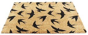 Rohožka z kokosového vlákna 40x60 cm Swallows – Artsy Doormats