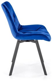 OTOČNÁ JEDÁLENSKÁ STOLIČKA TIARA MODRÁ