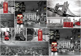 Fototapeta - Londýnske pamiatky (254x184 cm)