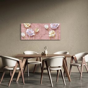 Obraz kvetov (120x50 cm)