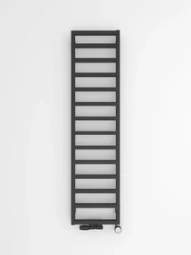 Sapho Sapho, GIANLUCA vykurovacie teleso 400x1590mm, čierna matná, GL159B