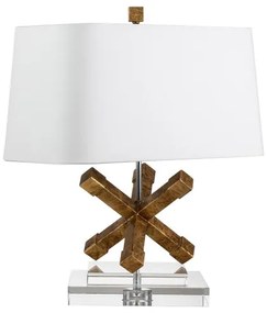 Elstead GN-JACKSON-SQUARE-TL - Stolná lampa JACKSON SQUARE 1xE27/60W/230V