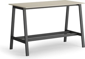 Vysoký barový stôl, 1600 x 800 mm, breza