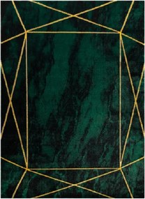 AKCIA: 160x220 cm Kusový koberec Emerald 1022 green and gold, zelená, kancelária, Dywany Łuszczów